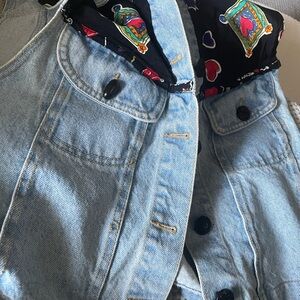 Levi's Light Blue Denim Vest